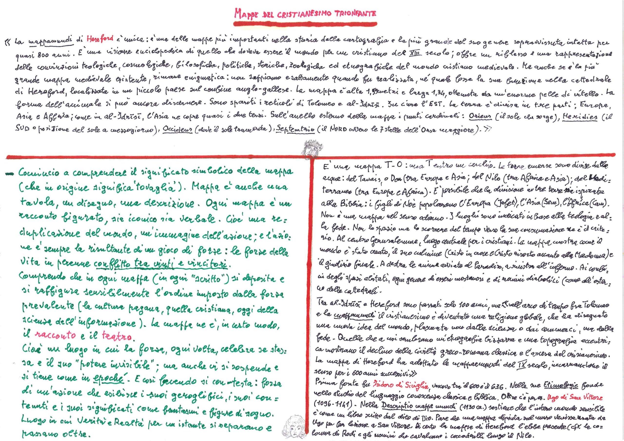 Mappe del cristianesimo trionfante