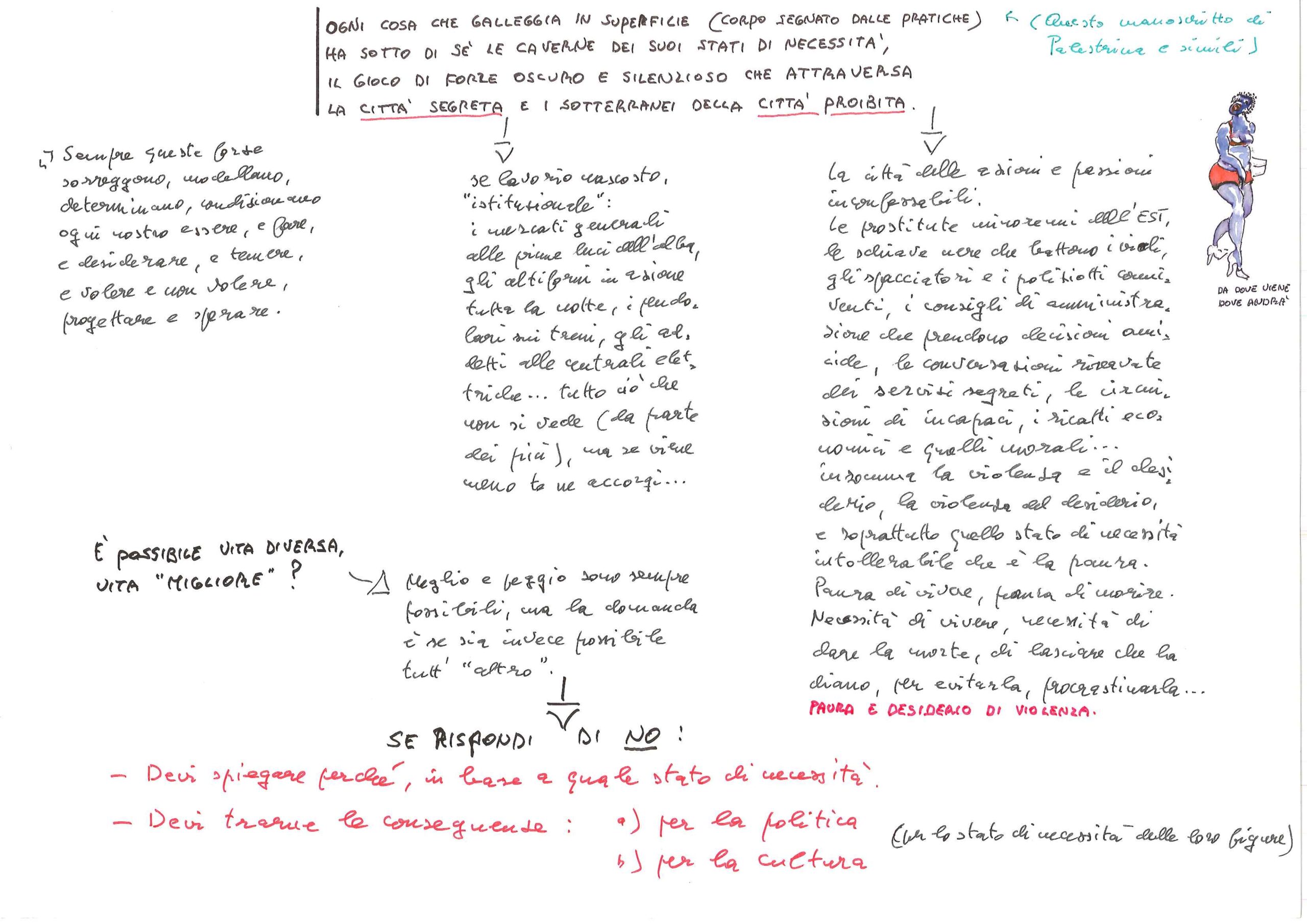 Il gioco di forze della città segreta e della città proibita