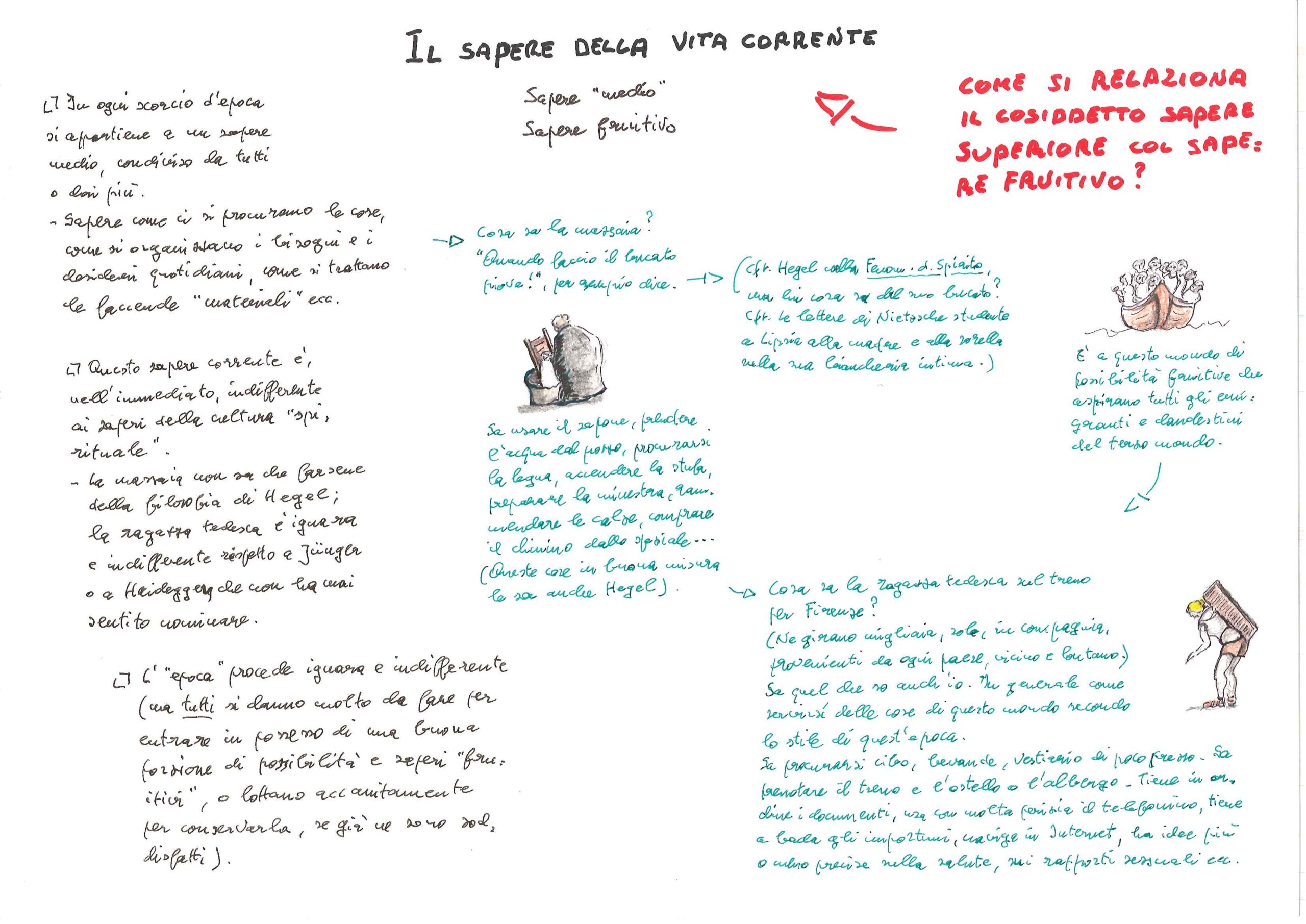 Il sapere della vita corrente