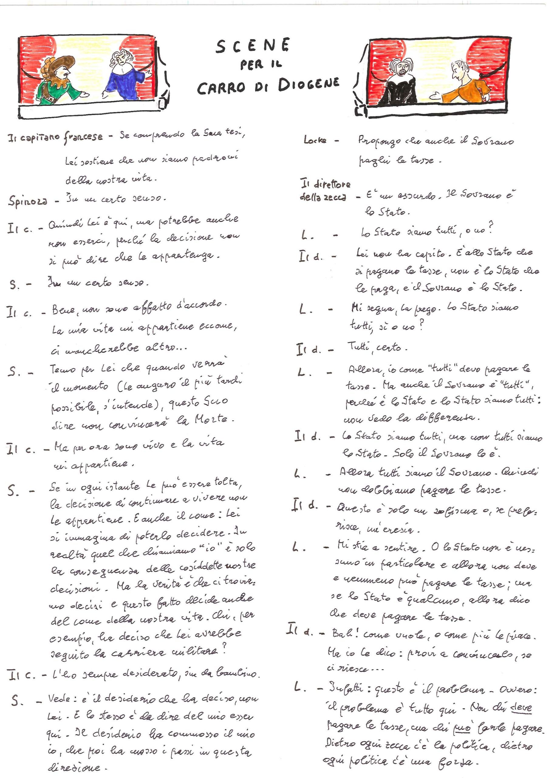 Il capitano francese e Spinoza. Locke e il direttore della zecca