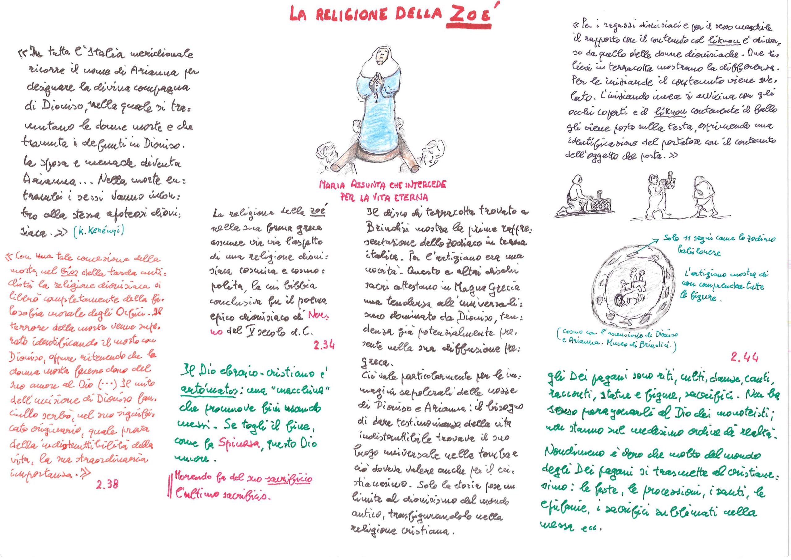 La religione della zoé